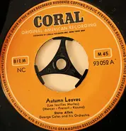 Steve Allen With George Cates And His Orchestra - Autumn Leaves / Imagination