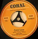 7inch Vinyl Single - Steve Allen With George Cates And His Orchestra - Autumn Leaves / Imagination
