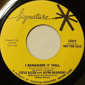 Steve Allen - I Remember It Well