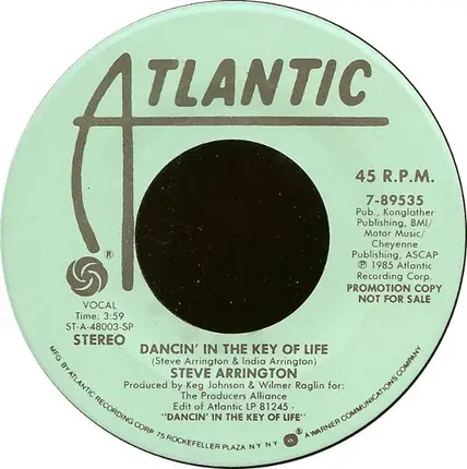 Steve Arrington - Dancin' in the Key of Life