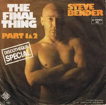 Steve Bender - The Final Thing