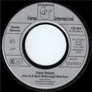 7inch Vinyl Single - Steve Benson - (You're A Devil With) Angel Blue Eyes