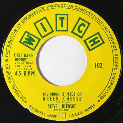 Steve Bledsoe - Dumb Dumb Bunny / Green Cheese