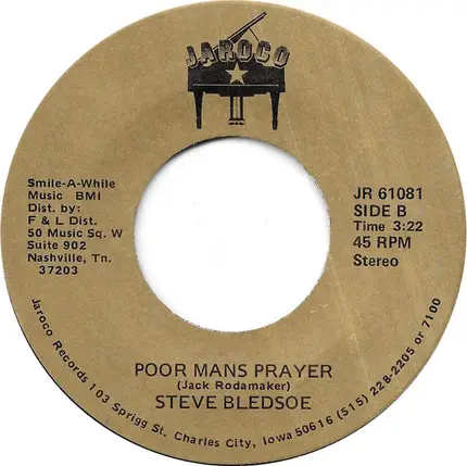 Steve Bledsoe - Dear Angel