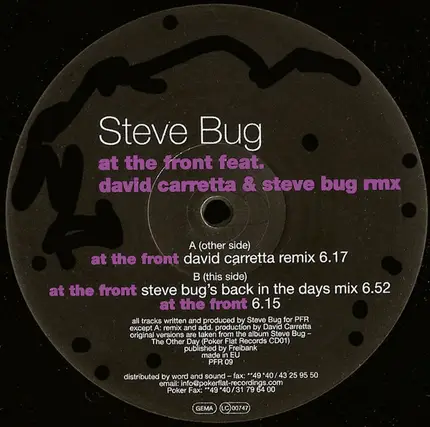 Steve Bug - At The Front