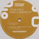 12inch Vinyl Single - Steve Cole - Harz & Knarzz E.P. - Ltd Ed, white vinyl