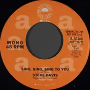 Steve Davis - Sing, Sing, Sing To You