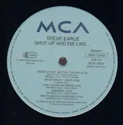 Double LP - Steve Earle & The Dukes - Shut Up And Die Like An Aviator