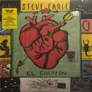 LP - Steve Earle - El Corazón - Ltd Ed, Insert