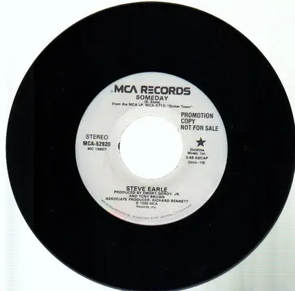 Steve Earle - Someday