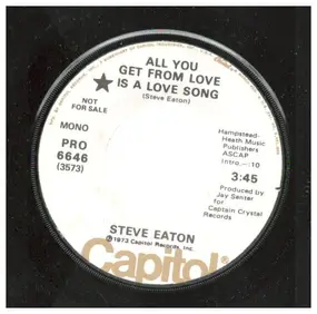 Steve Eaton - All You Get From Love Is A Love Song