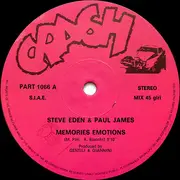 12inch Vinyl Single - Steve Eden & Paul James - Memories Emotions