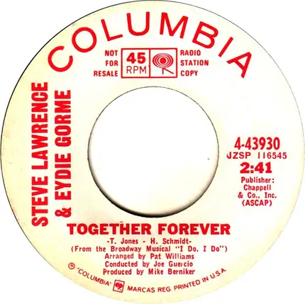 Steve & Eydie - The Honeymoon Is Over