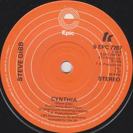 Steve Gibb - She Believes In Me