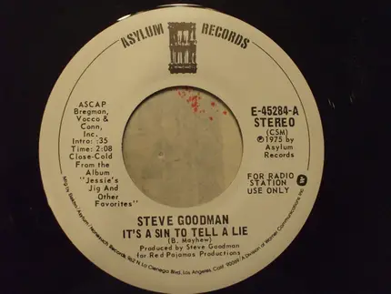 Steve Goodman - It's A Sin To Tell A Lie