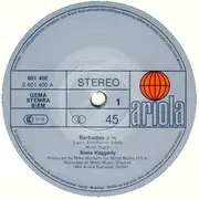 12inch Vinyl Single - Steve Haggerty Featuring Laslo Elek - Barbados