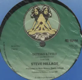 Steve Hillage - Getting Better / Palm Trees (Love Guitar)