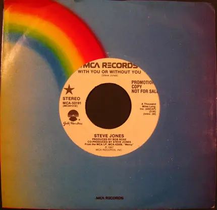 Steve Jones - With You Or Without You