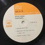 LP - Steve Khan - Tightrope - Incl OBI + insert