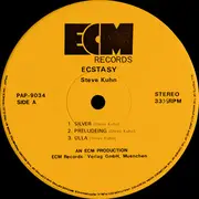 LP - Steve Kuhn - Ecstasy - + Insert