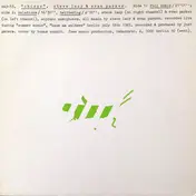 Steve Lacy - Chirps