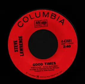 Steve Lawrence - The Warm House/ Good Times