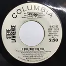 7inch Vinyl Single - Steve Lawrence - I Will Wait For You