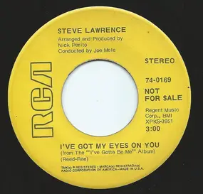 Steve Lawrence - I've Got My Eyes On You