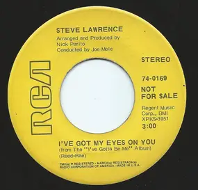 Steve Lawrence - I've Got My Eyes On You