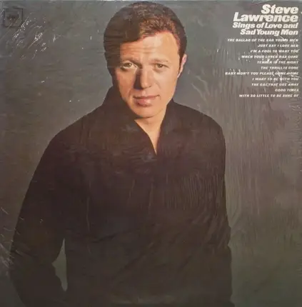 Steve Lawrence - Sings of Love & Sad Young Men
