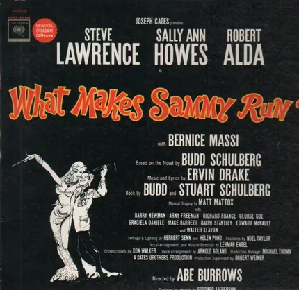 Steve Lawrence, Sally Ann Howes, Robert Alda - What Makes Sammy Run? (Original Broadway Cast)