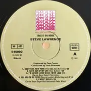 LP - Steve Lawrence - Take It On Home