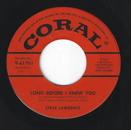 Steve Lawrence - The Banana Boat Song