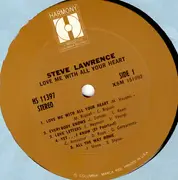 LP - Steve Lawrence - Love Me With All Your Heart - Still sealed