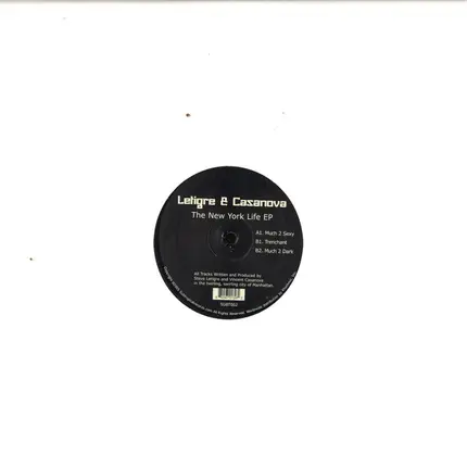 Letigre & Casanova - The New York Life EP
