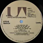 LP - Steve March - Lucky