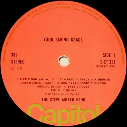 Steve Miller Band - Your Saving Grace