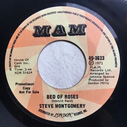 Steve Montgomery - Made In Japan / Bed Of Roses