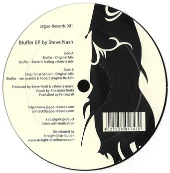Steve Nash - BLUFFER EP