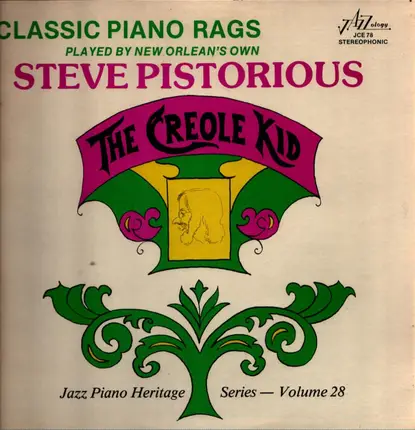 Steve Pistorius - The Creole Kid (Classic Piano Rags Played By New Orlean's Own Steve Pistorious)