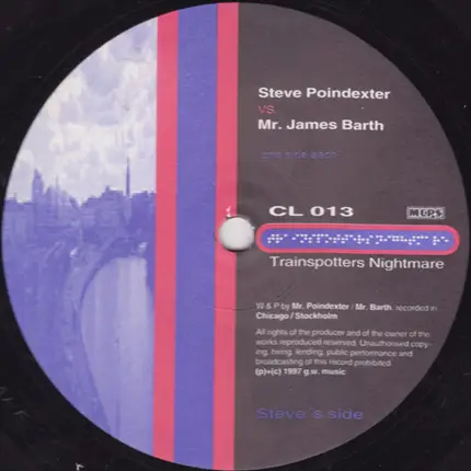 Steve Poindexter vs. Mr. James Barth - One Side Each