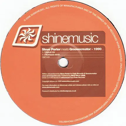 Steve Porter Meets Groovecreator - 1990