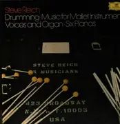 LP - Steve Reich / Hartenberger, Becker, Preiss - Drumming - Music for Mallet Instruments, Voices and Organ - Six Pianos - Hardcover Box