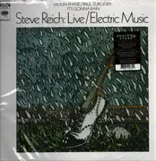 LP - Steve Reich - Live / Electric Music - 180 Gram