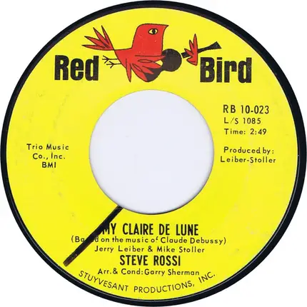 Steve Rossi - I'll Set My Love To Music / My Claire De Lune