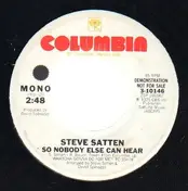 Steve Satten - So Nobody Else Can Hear