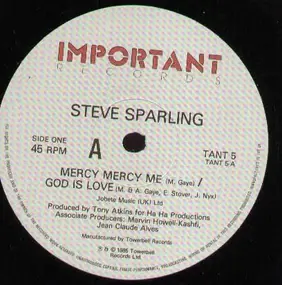 Steve Sparling - Medley (Mercy Mercy Me/God Is Love)