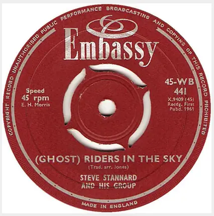 Steve Stannard And His Group - (Ghost) Riders In The Sky / Ja-Da