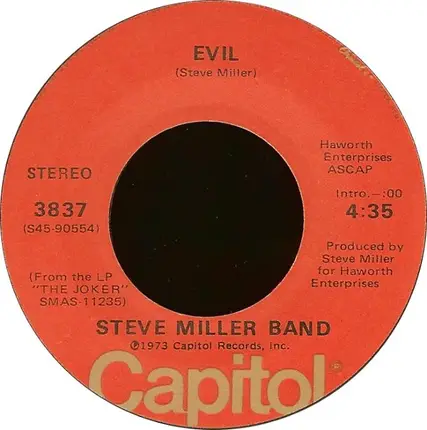 Steve Miller Band - Your Cash Ain't Nothin' But Trash