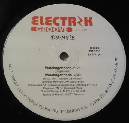 Steven Dante - Watchagonnado